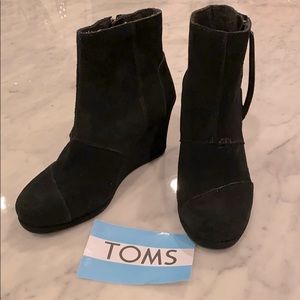 Toms Desert Wedge High boots